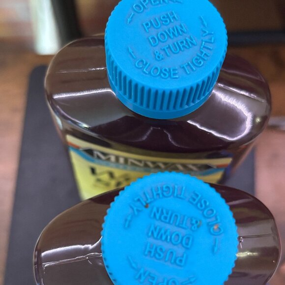 Lot of 2 Minwax Wood-Sheen Rubbing Stain & Finish, Water Based, PLANATION WALNUT - Picture 4 of 4